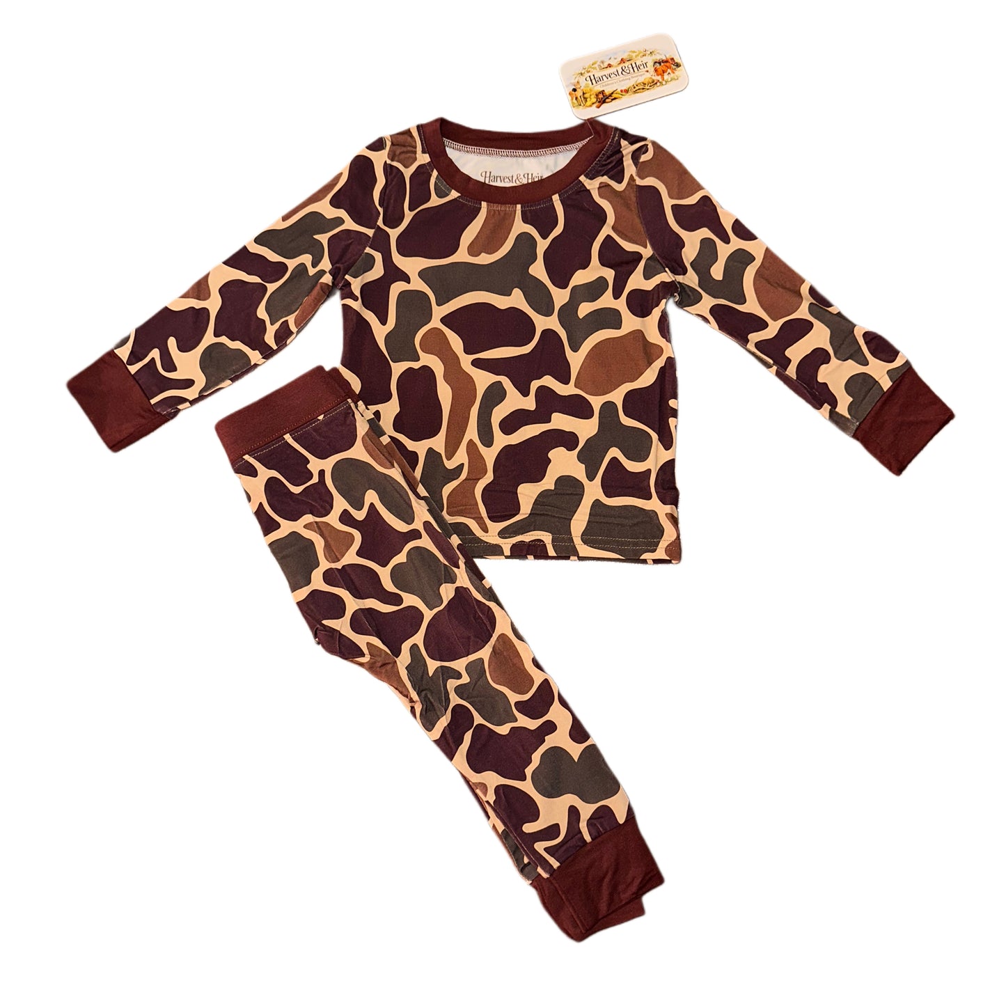 OG Brown Camo Two-Piece Pant Set