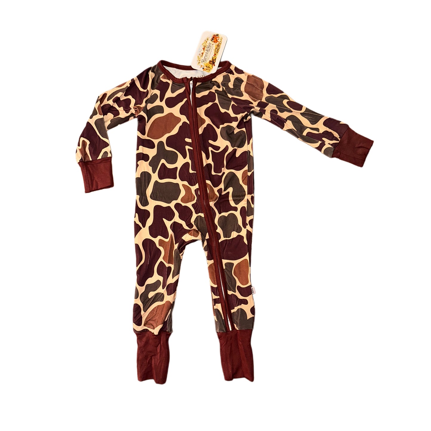 OG Brown Camo Zippy
