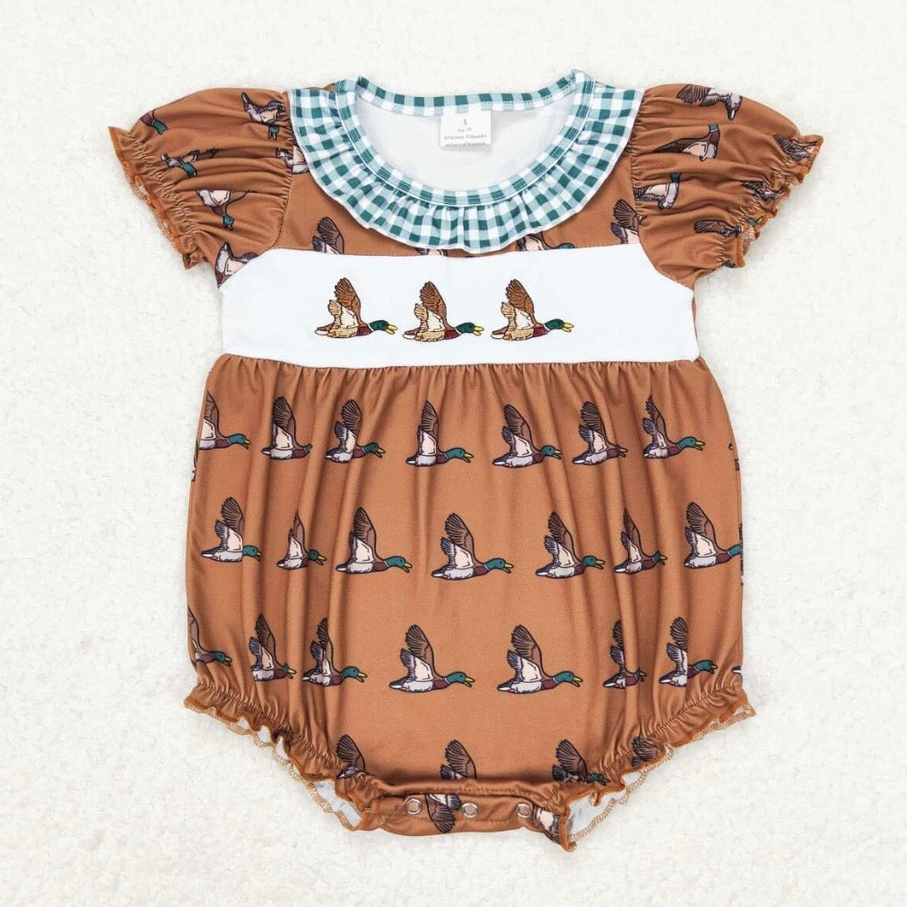 Rust Mallard Girl Bubble