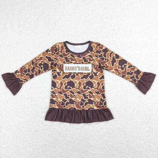 Mama's Girl Brown Camo Long Sleeve